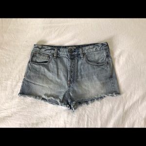 Free People Jean Shorts